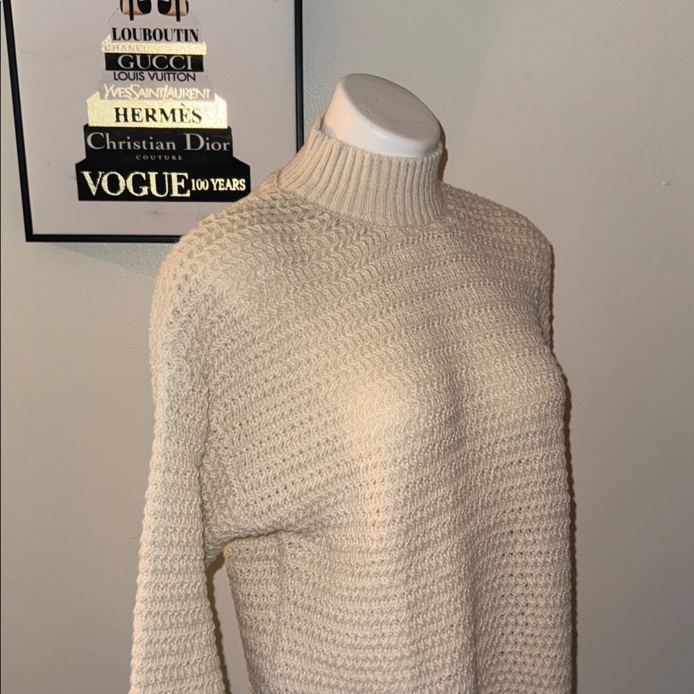 Cozy Cream Knit Sweater - Picture 5 of 6